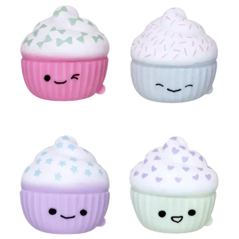 Squish Meez Cupcake Cuties Squishy Squeeze Toy - Assorted – image 2