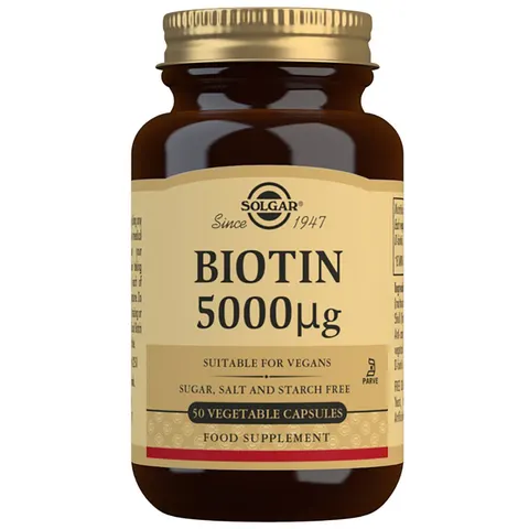 Solgar Biotin 5000µg Vegetable Capsules x 50 – image 4