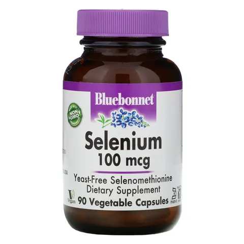 Bluebonnet Nutrition, Selenium, 100 mcg, 90 Vcaps – image 2