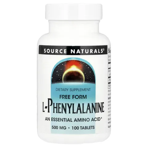Source Naturals, L-Phenylalanine, 100 Tablets – image 3