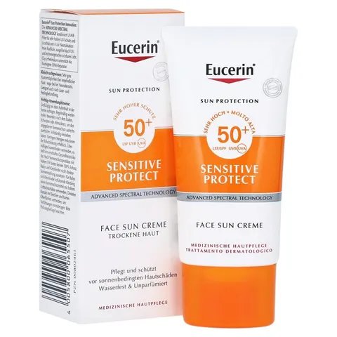 Eucerin Sun Sensitive Protect protective face cream SPF 50+ 50 ml – image 3