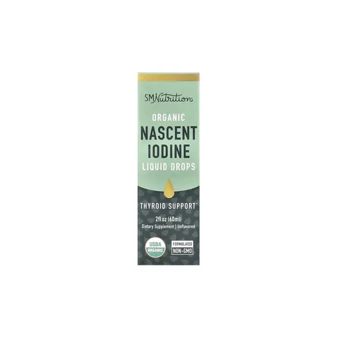 Organic Nascent Iodine Liquid Drops, Unflavored – image 2