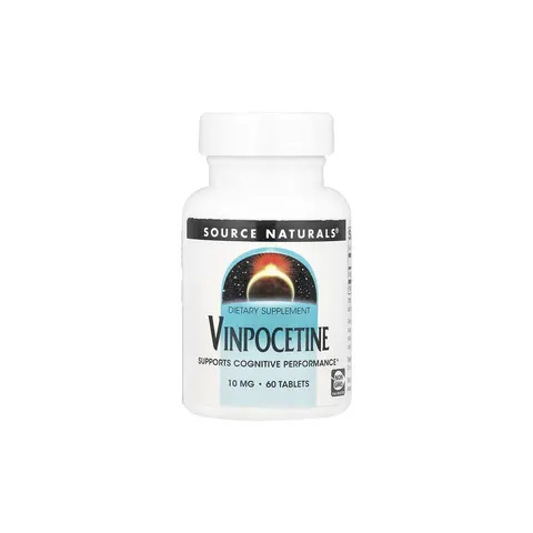 Source Naturals, Vinpocetine , 10 mg, 60 Tablets – image 2