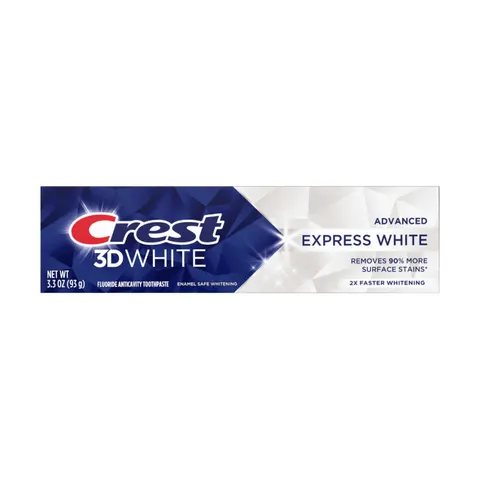 Crest 3D White Advanced Express White Toothpaste, 3.3 oz (93 g) – image 2