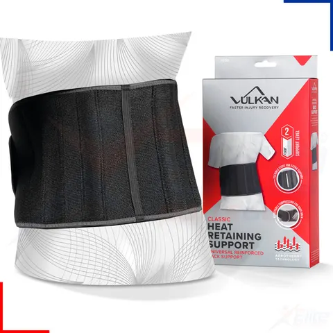 VULKAN Reinforced Back Brace - ONE SIZE - BLACK (3022) – image 2