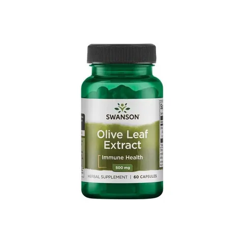 Swanson Olive Leaf Extract, 500mg , 60 caps – image 3