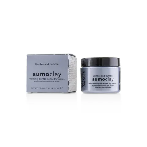 Bb. Sumoclay Matte Dry Texture Workable Clay - 45ml/1.5oz for Flexible, Re-shapeable Style – Clear – image 2