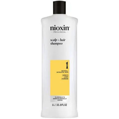 Nioxin Systems Shampoo, System 1 1000ml – image 2