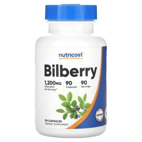 Nutricost, Bilberry, 1,200 mg, 90 Capsules – image 2