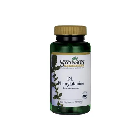 DL-Phenylalanine, 500mg - 100 caps – image 3