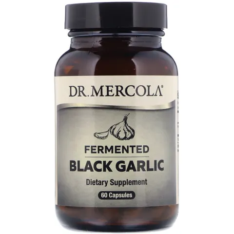 Dr. Mercola, Fermented Black Garlic, 60 Capsules – image 2