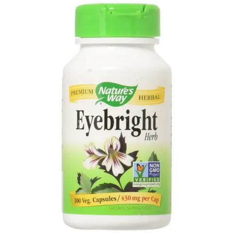 Eyebright Herb Natures Way 100 Caps – image 2
