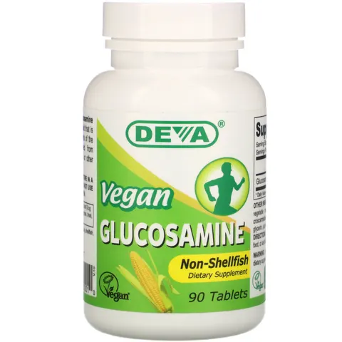 Deva, Vegan Glucosamine, 90 Tablets – image 2