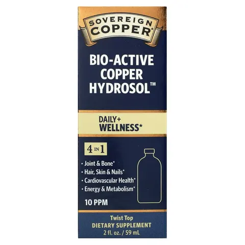 Sovereign Silver, Bio-Active Copper Hydrosol, 2 fl oz (59 ml) – image 2