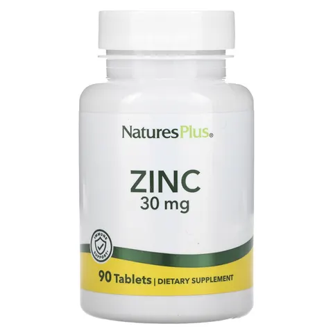 NaturesPlus, Zinc, 30 mg, 90 Tablets – image 2