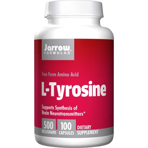 L-Tyrosine, 500mg - 100 caps – image 3