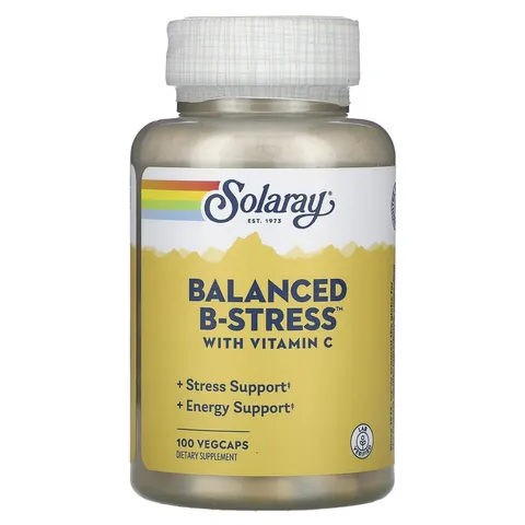 SOLARAY B-Stress Supplement | 100 Count – image 3