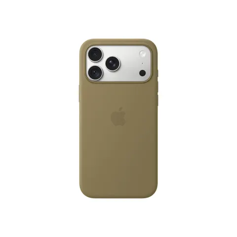 Apple iPhone 18 Pro Max Silikon Case mit MagSafe, Oliv – Bild 2
