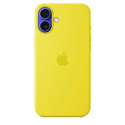 Apple Silikon Case iPhone 16 Plus mit MagSafe (sternfrucht) – Bild 2
