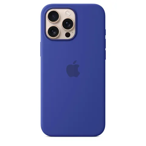 Apple Silikon Case iPhone 16 Pro Max mit MagSafe (ultramarin) – Bild 2