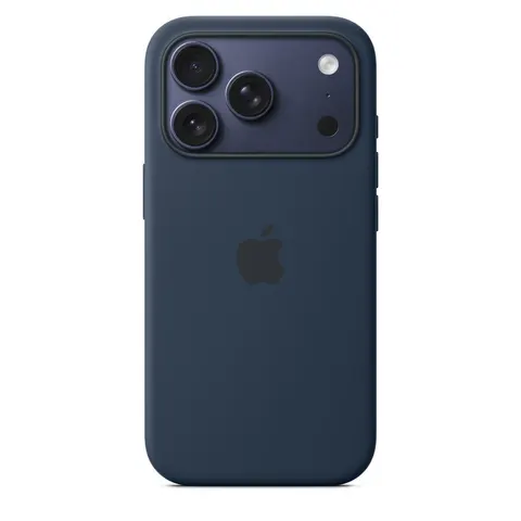 Apple iPhone 17 Pro Silikon Case mit MagSafe, Mitternacht – Bild 2
