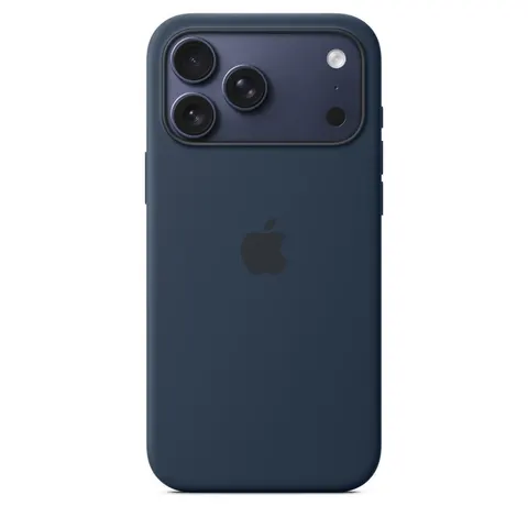 Apple iPhone 17 Pro Max Silikon Case mit MagSafe, Mitternacht – Bild 3