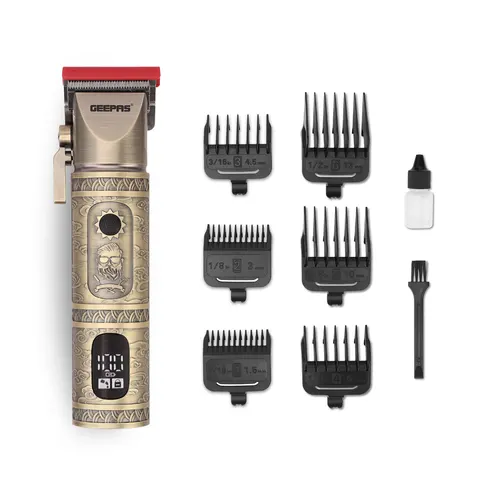 Engraved Rechargeable Vintage Beard Trimmer With LED Display – image 2