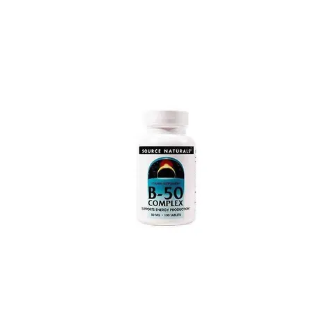 Source Naturals B-50 Complex 50mg - 100 Tablets – image 3