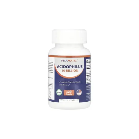 Vitamatic Acidophilus Probiotic — 10B CFU, 120 Tablets – image 3