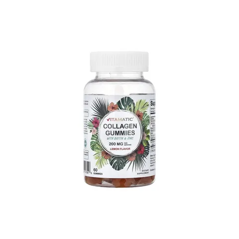 Collagen Gummies With Biotin & Zinc, Lemon – image 2
