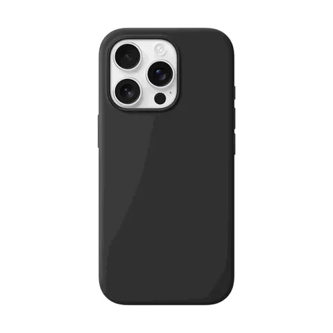 Apple iPhone 16 Pro Silikon Case mit MagSafe, Schwarz – Bild 4