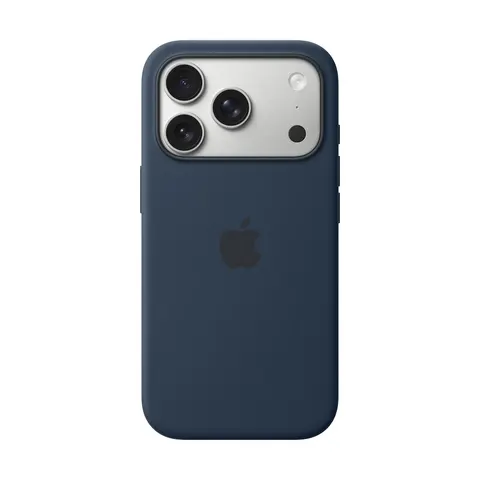 Apple iPhone 17 Pro Silikon Case mit MagSafe, Mitternacht – Bild 3
