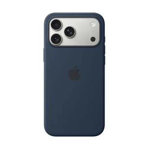 Apple iPhone 17 Pro Max Silikon Case mit MagSafe, Mitternacht – Bild 4