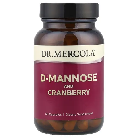Dr. Mercola, D-Mannose and Cranberry Extract, 60 Capsules – image 2