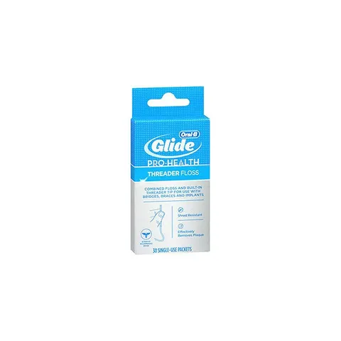 Glide Threader Floss, 30 Single-Use Packets each (Value Pack of 2) – image 2