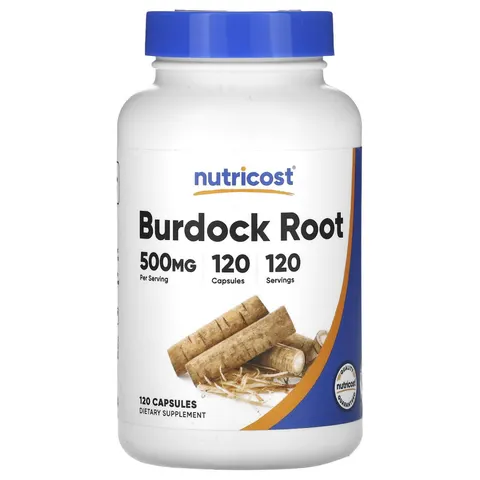Nutricost, Burdock Root, 500 mg, 120 Capsules – image 2