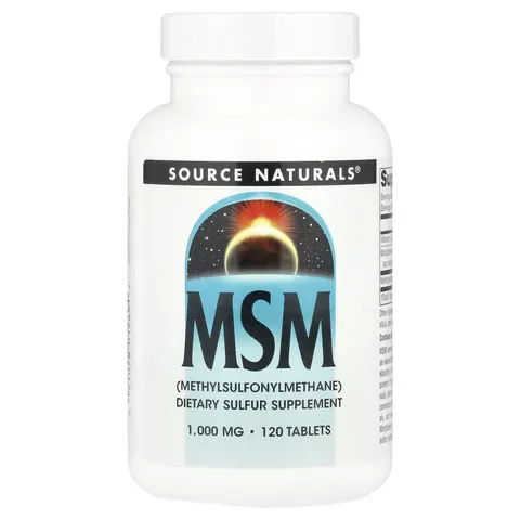 Source Naturals, MSM, 120 Tablets – image 2