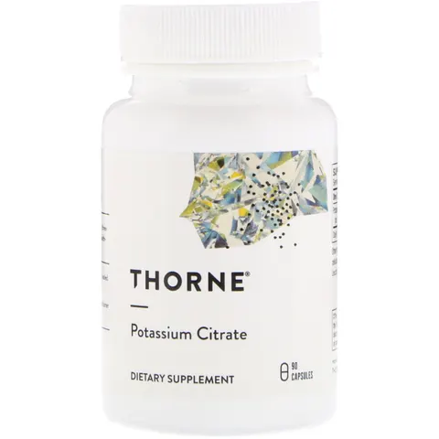 Thorne Research, Potassium Citrate, 90 Capsules – image 2