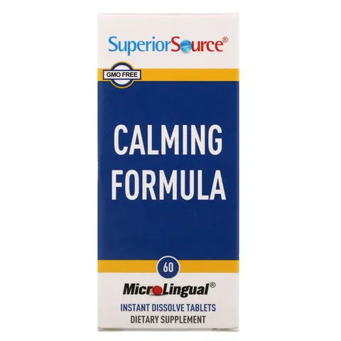 Superior Source, Calming Formula, 60 Instant Dissolve Tablets – image 2