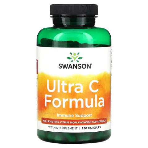 Swanson, Ultra C Formula, 250 Capsules – image 2