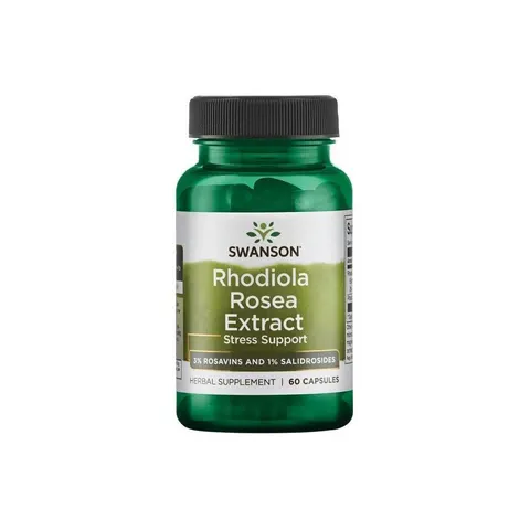 Swanson Rhodiola Rosea Extract - 60 caps – image 2