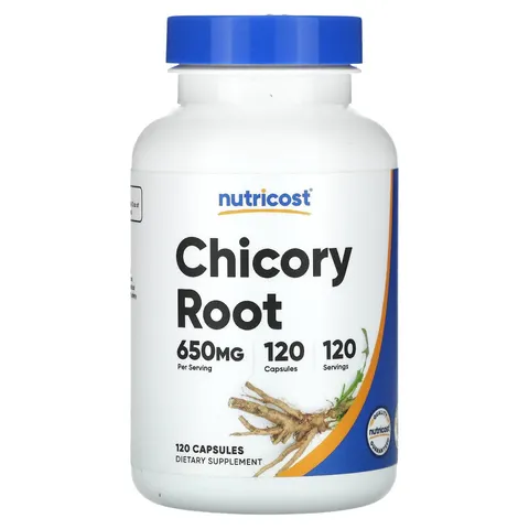 Nutricost, Chicory Root, 650 mg, 120 Capsules – image 2