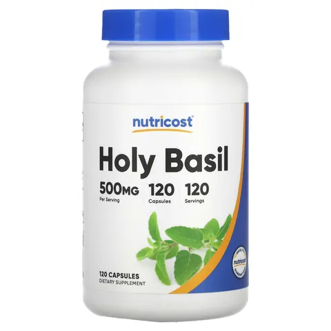 Nutricost, Holy Basil, 500 mg, 120 Capsules – image 2