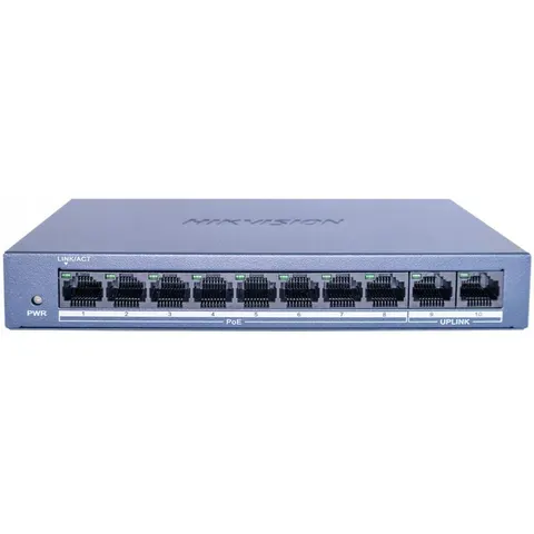 Switch Hikvision DS-XS0110-P/Polish Pl – zdjęcie 2