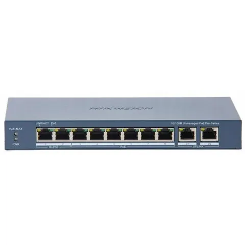 Switch Hikvision DS-3E0310HP-E(C) – zdjęcie 2
