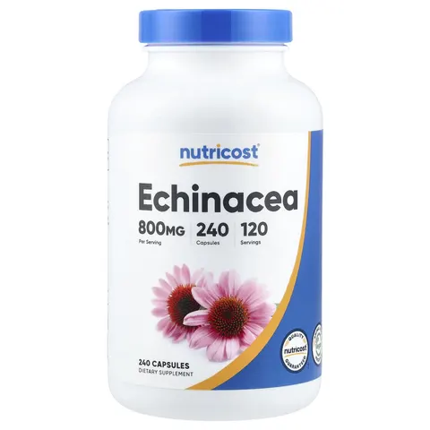 Nutricost, Echinacea, 240 Capsules (400 mg per Capsule) – image 3