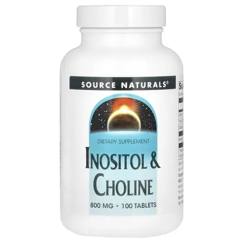 Source Naturals, Inositol & Choline, 100 Tablets – image 2