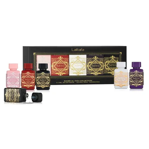 Lattafa Badee Al Oud Collection Eau de Parfum Gift Set – 5x5ml – image 3