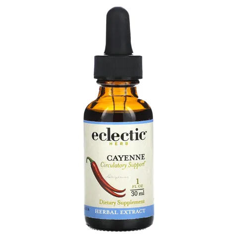 Eclectic Herb, Cayenne Extract, 1 fl oz (30 ml) – image 3
