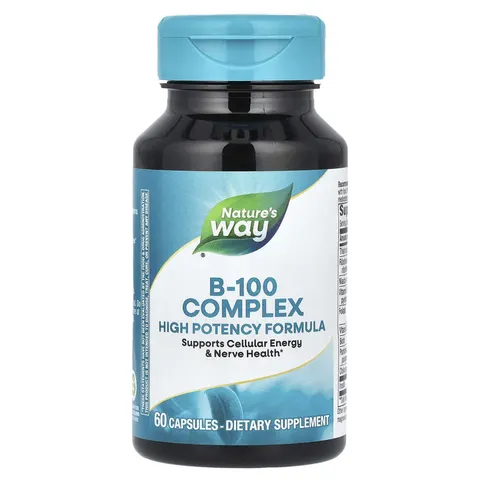 Nature's Way, B-100 Complex, 60 Capsules – image 2